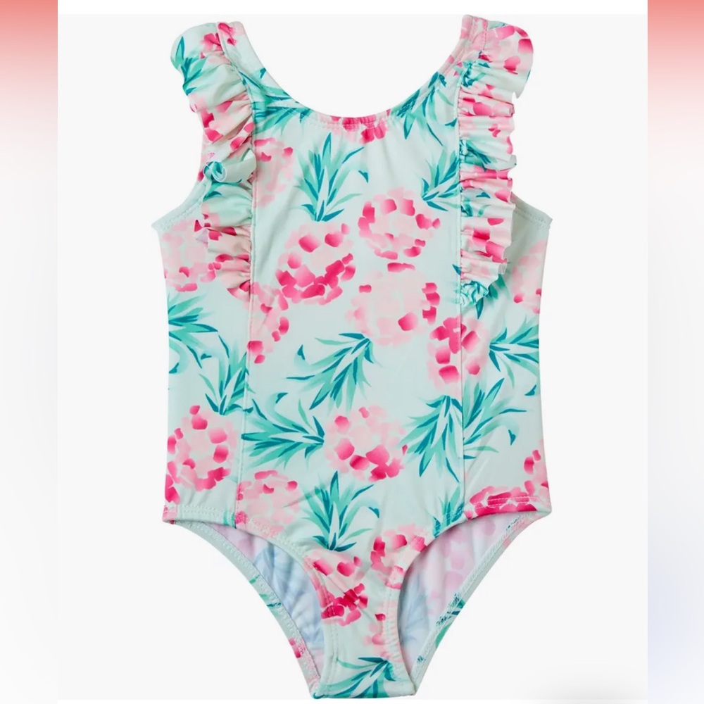 NWT, Ruffle One-Piece Swimsuit- WIPPETTE- Baby Size 12 Months